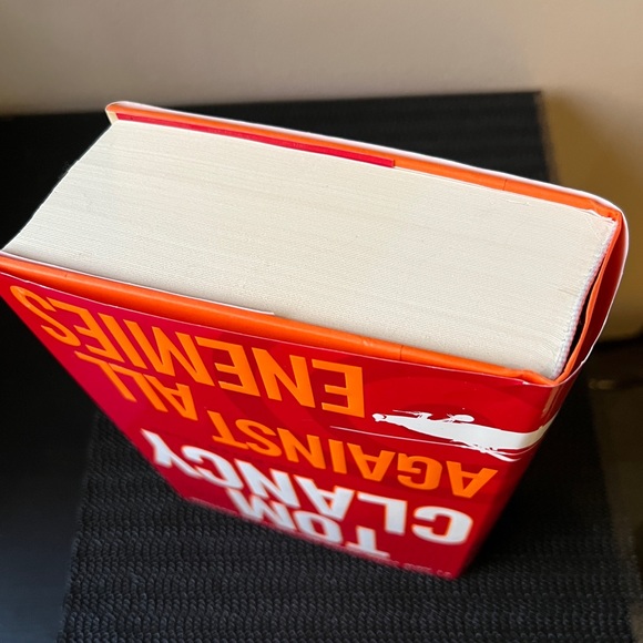 First Edition Hardcover “Against All Enemies” Tom Clancy 2011 1st Print - Picture 5 of 10